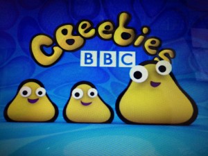CBeebies每段節目一開始的logo/作者提供